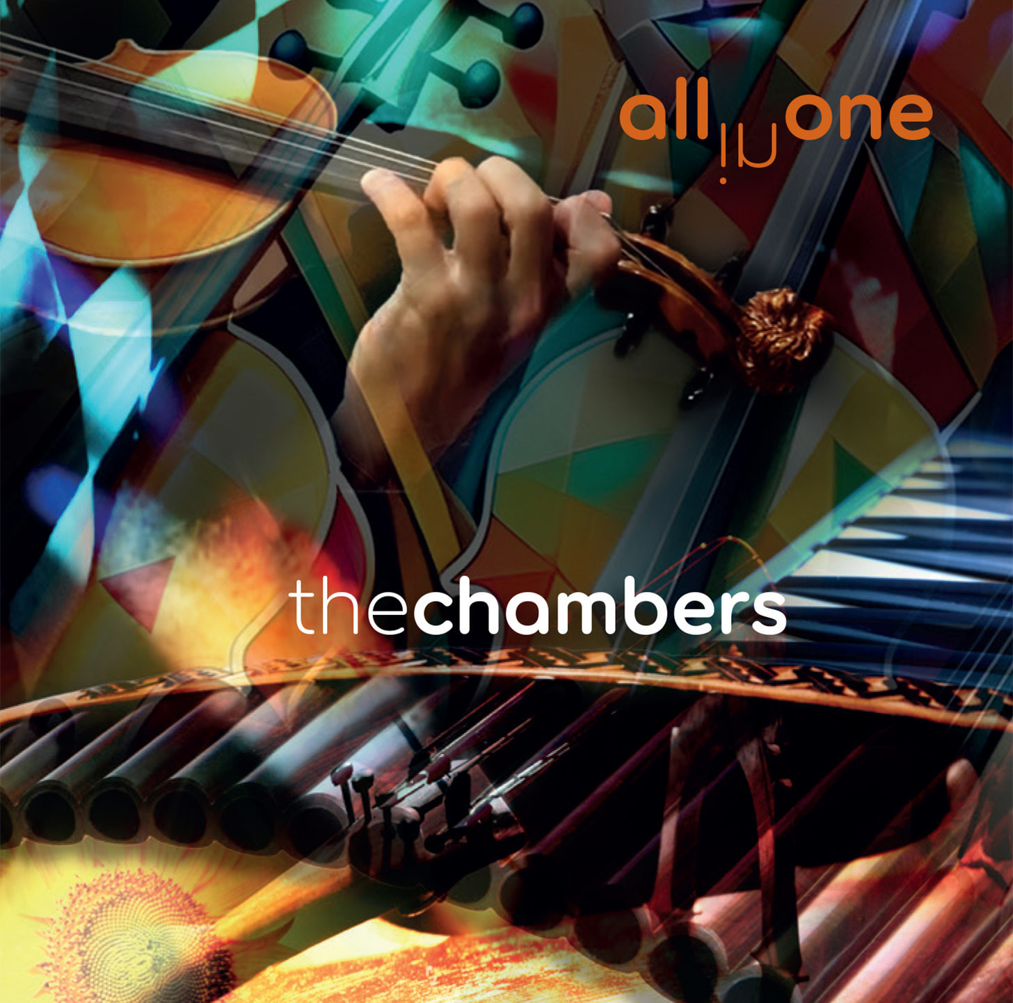 CD-Cover „all in one“ von The Chambers